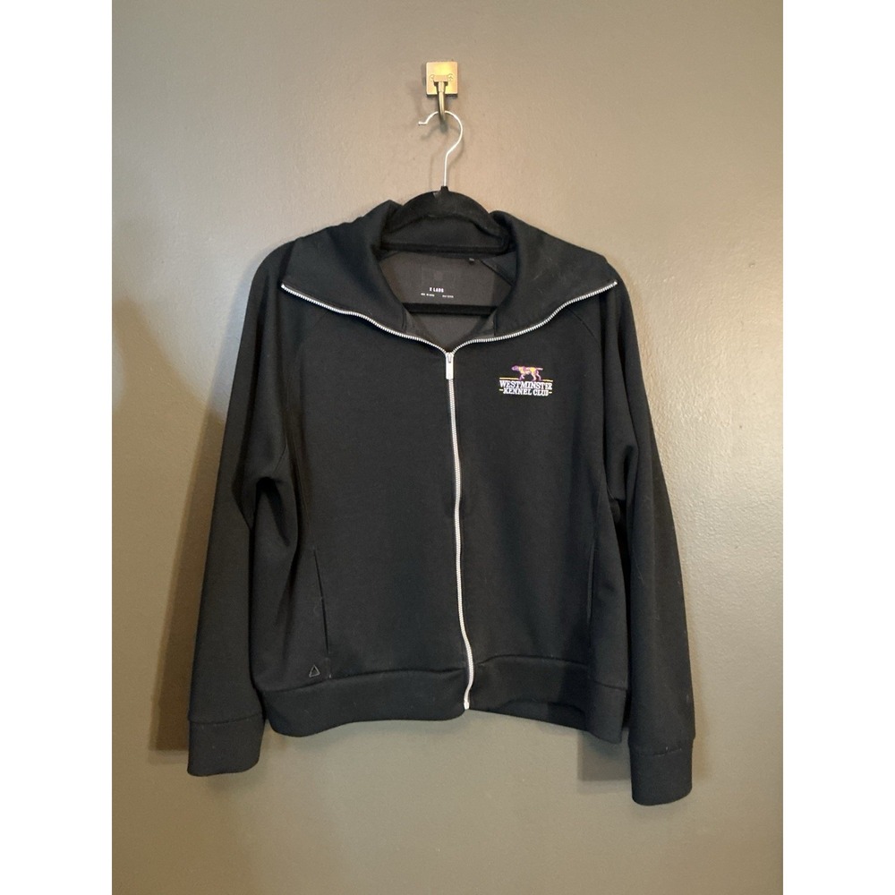 Westminster Kennel Club Black Full Zip Sweater Women's XL Extra Large